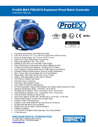 Thumbnail of document Software - PD8-6210 ProtEX-MAX Explosion-Proof Analog Input Batch Controller